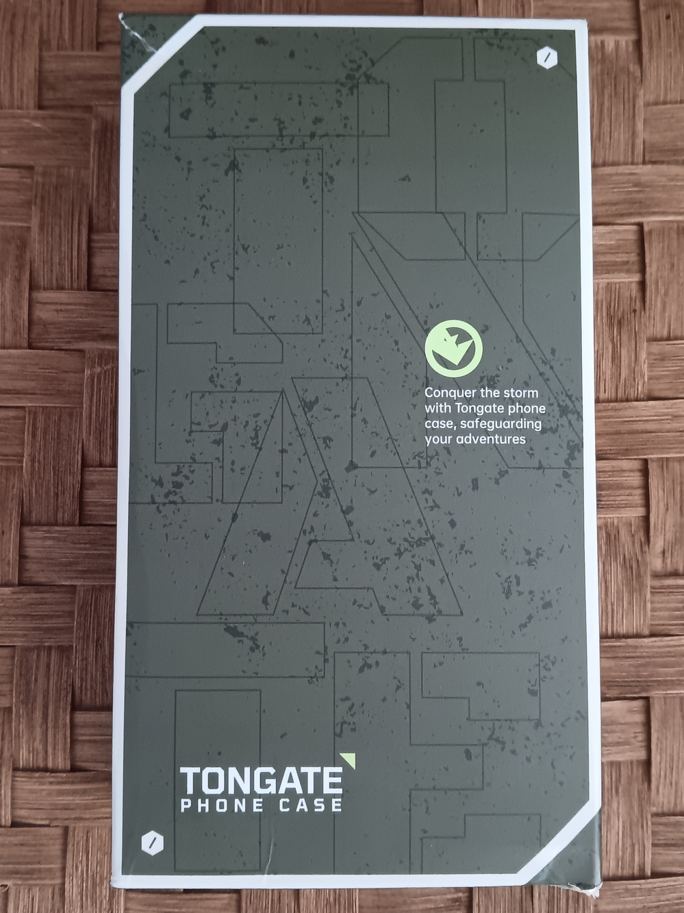 TONGATE Rugged Black Ultra Phone Case W/ Kickstand & Camera Cover For Galaxy S25
